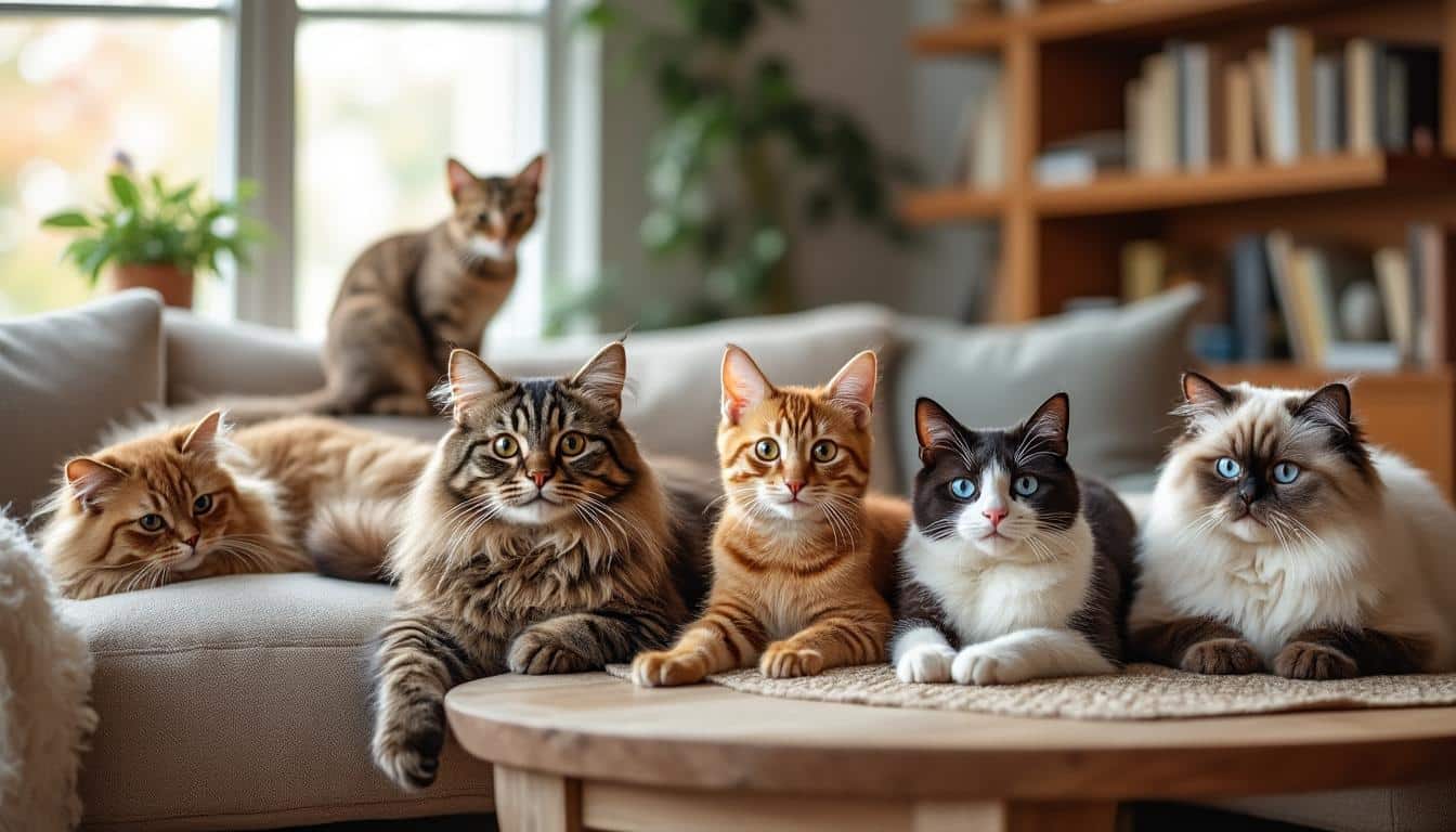 découvrez les races de chats les plus populaires dans le monde. explorez les caractéristiques, les tempéraments et les originalités de ces félins adorés qui font le bonheur des amateurs de compagnie.