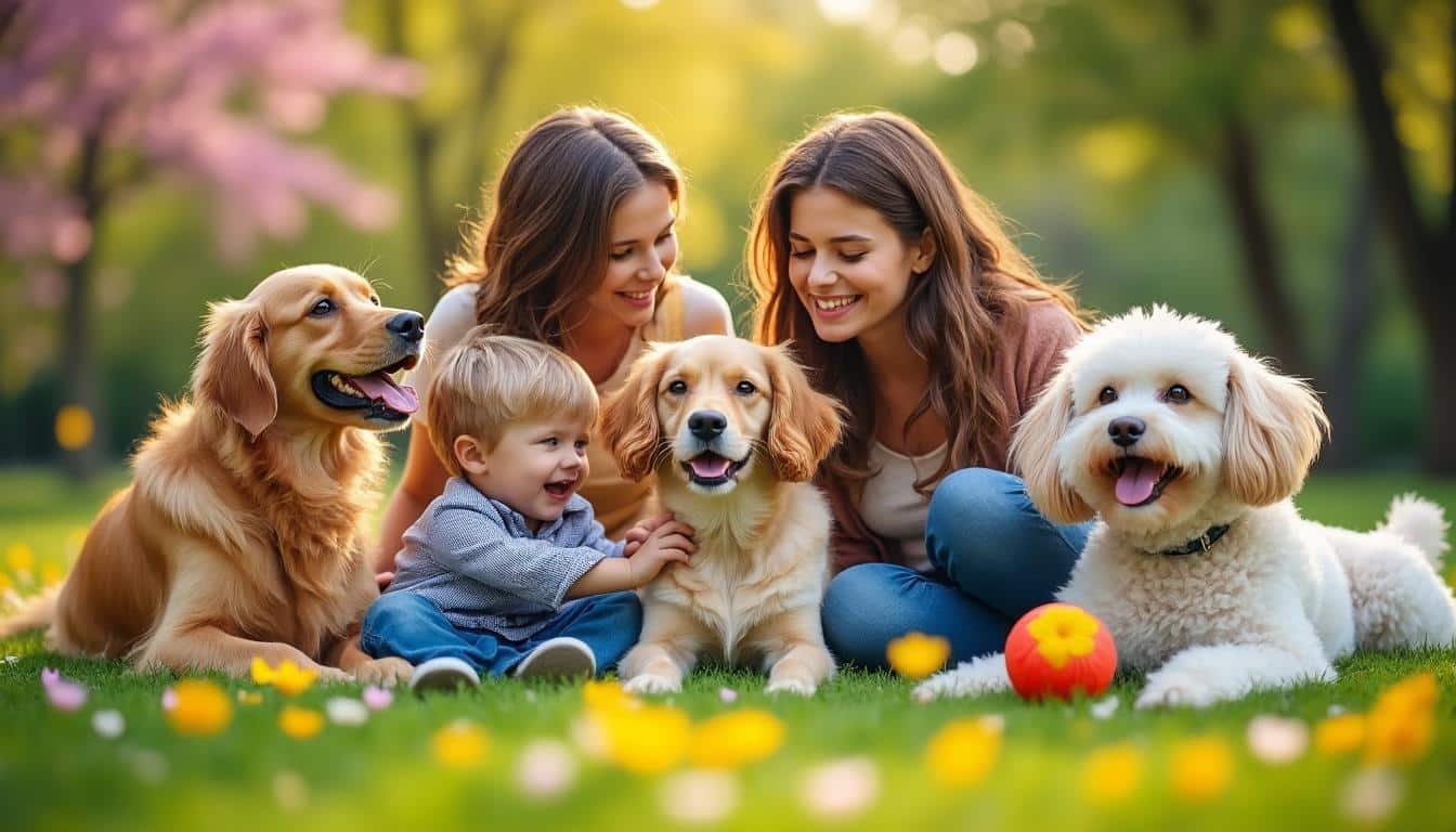 découvrez les races de chiens les plus affectueuses, idéales pour les familles et ceux en quête d’un compagnon tendre et câlin. nos conseils pour choisir le chien parfait selon votre mode de vie.