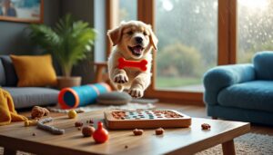 découvrez 7 idées de jeux d’intérieur pour divertir votre chien quand il pleut. des activités ludiques et faciles à réaliser pour stimuler votre compagnon à quatre pattes à la maison.