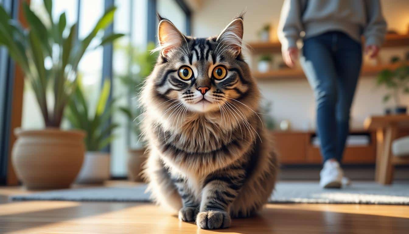 découvrez pourquoi votre chat vous suit partout dans la maison, les raisons comportementales et affectives derrière ce comportement et comment y répondre.