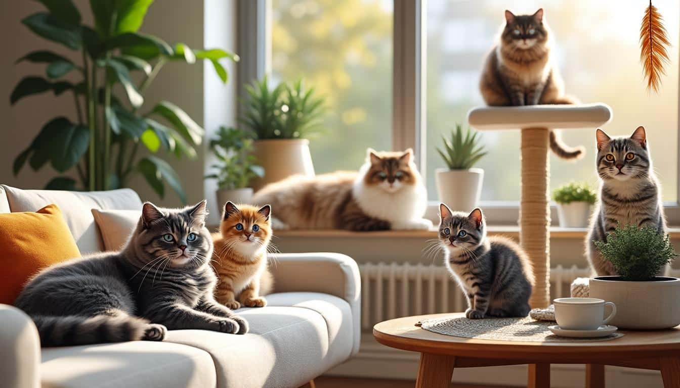 découvrez quelles races de chats s'adaptent le mieux à la vie en appartement pour choisir un compagnon félin heureux et épanoui chez vous.