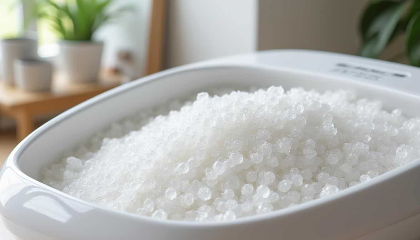 découvrez comment l'utilisation de granulés de silice optimise le choix de la litière pour un environnement propre et confortable.