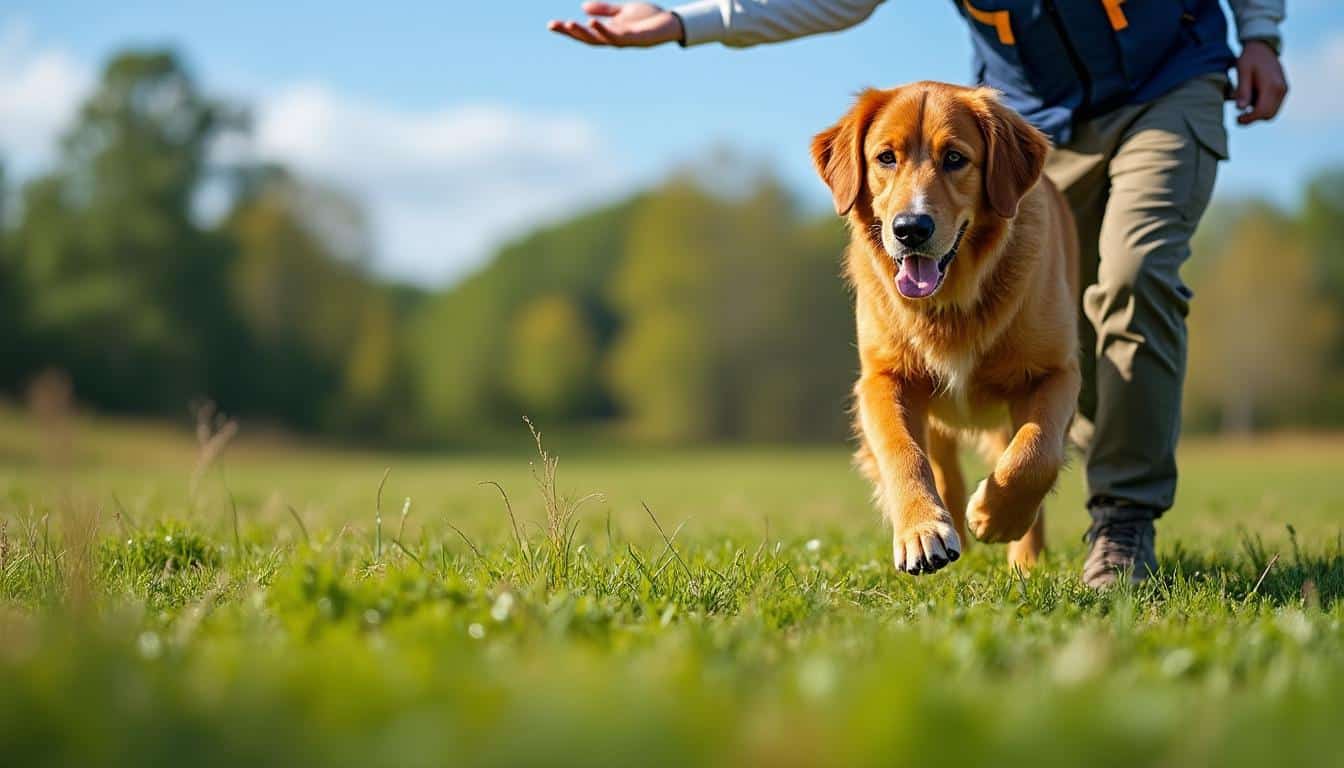 découvrez comment stimuler l'instinct naturel de suivi améliore efficacement le rappel lors du dressage de votre chien, pour un entraînement plus performant et harmonieux.