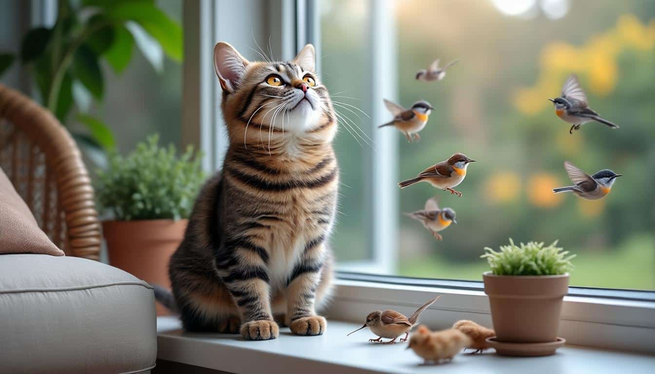 découvrez pourquoi l'absence de chasse aux proies vivantes peut frustrer le chat d'appartement et comment répondre à ses besoins naturels pour son bien-être.
