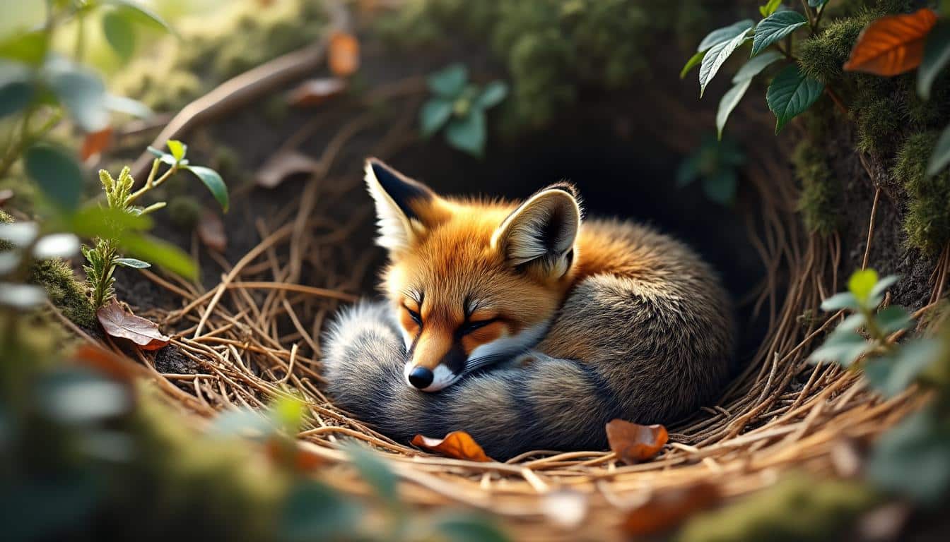 découvrez comment le comportement de nidification isolé chez les animaux signale le début de la gestation et la préparation à la mise-bas.