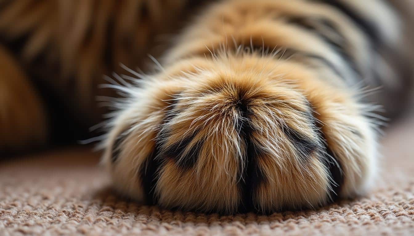 découvrez comment les touffes de poils entre les coussinets sont une caractéristique distinctive de la race maine coon, révélant leur nature unique et leur beauté.