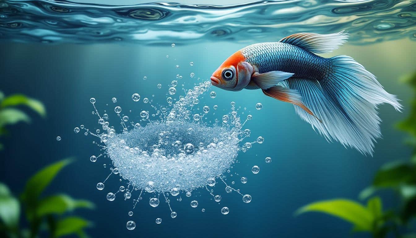 découvrez comment la construction d'un nid de bulles en surface est essentielle pour le poisson combattant afin de protéger ses œufs et assurer la survie de sa progéniture.