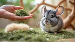 découvrez comment la distribution de foin de fléole des prés contribue aux soins essentiels pour nourrir et maintenir la santé de votre chinchilla.