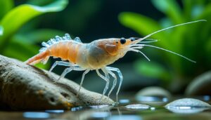 découvrez comment la mue régulière de la carapace chitineuse permet à la crevette aquascaping de grandir et de rester en bonne santé dans votre aquarium.