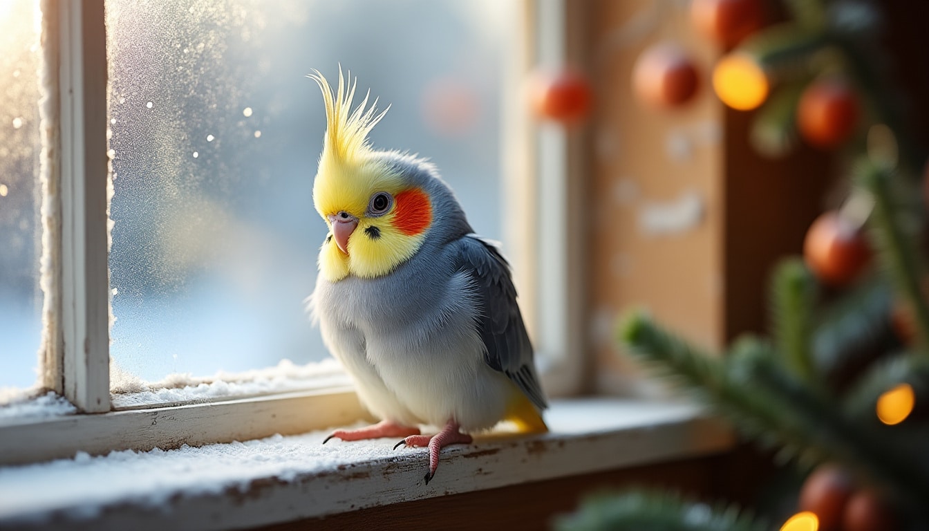 découvrez comment la susceptibilité aux courants d'air froid peut provoquer un rhume chez la perruche calopsitte et apprenez à protéger votre oiseau pour préserver sa santé.