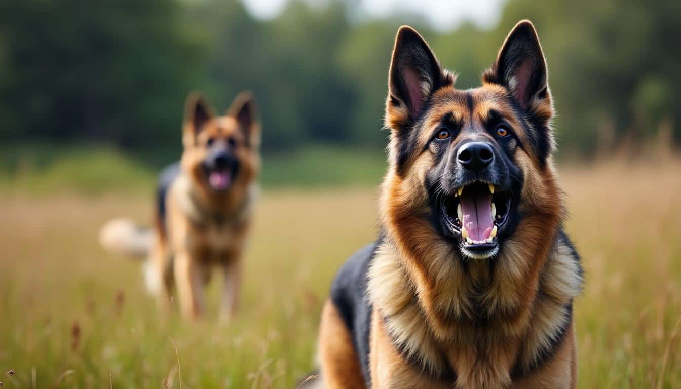 découvrez comment l'aboiement dissuasif du berger protège efficacement contre les intrus, illustrant les qualités uniques de cette race de chien fidèle et vigilant.