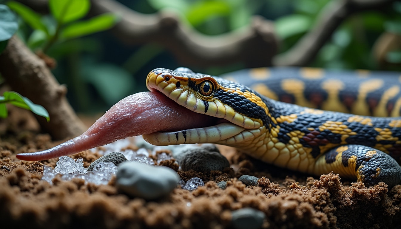 découvrez comment utiliser des rongeurs congelés puis décongelés pour nourrir efficacement votre serpent en terrarium, en assurant sa santé et son bien-être.