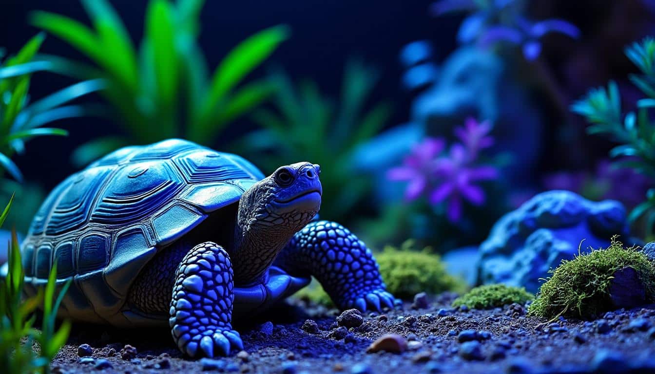 découvrez comment les lampes à ultraviolets aident à la calcification des tortues terrestres, favorisant leur santé osseuse et leur bien-être.