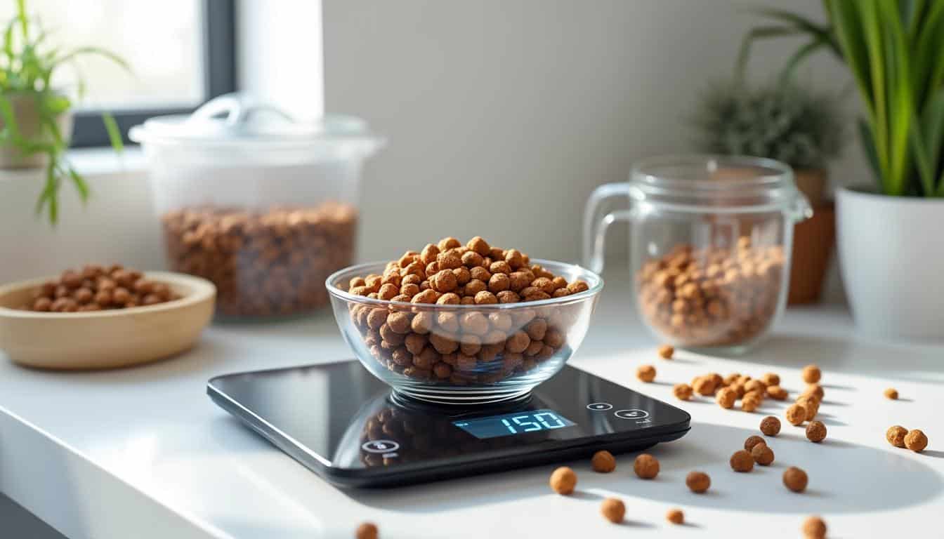 découvrez comment le calcul précis de la ration journalière permet d'ajuster parfaitement l'alimentation en croquettes pour le bien-être de votre animal.