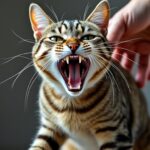 découvrez les causes et les symptômes de l'hyperesthésie féline au toucher du dos, un trouble qui peut entraîner un comportement agressif chez le chat.