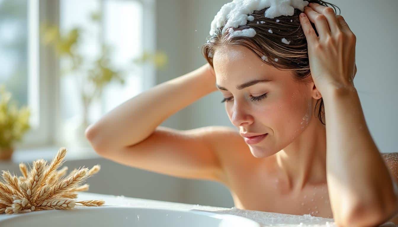 découvrez comment les shampooings calmants à l'avoine peuvent apaiser la dermatite atopique en réduisant les irritations et en hydratant le cuir chevelu pour un confort optimal.