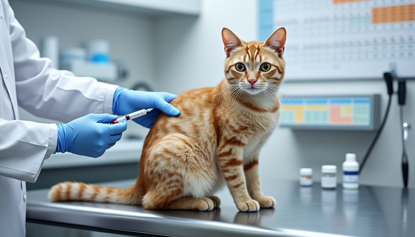 découvrez comment l'immunisation contre le calicivirus félin est intégrée dans le calendrier de vaccination pour protéger efficacement votre chat.