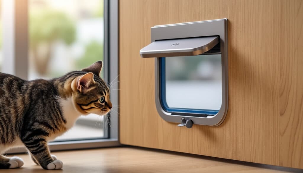 découvrez comment l'utilisation d'une puce rfid sélective permet de verrouiller efficacement votre chatière, assurant ainsi la sécurité et le contrôle d'accès de votre animal.