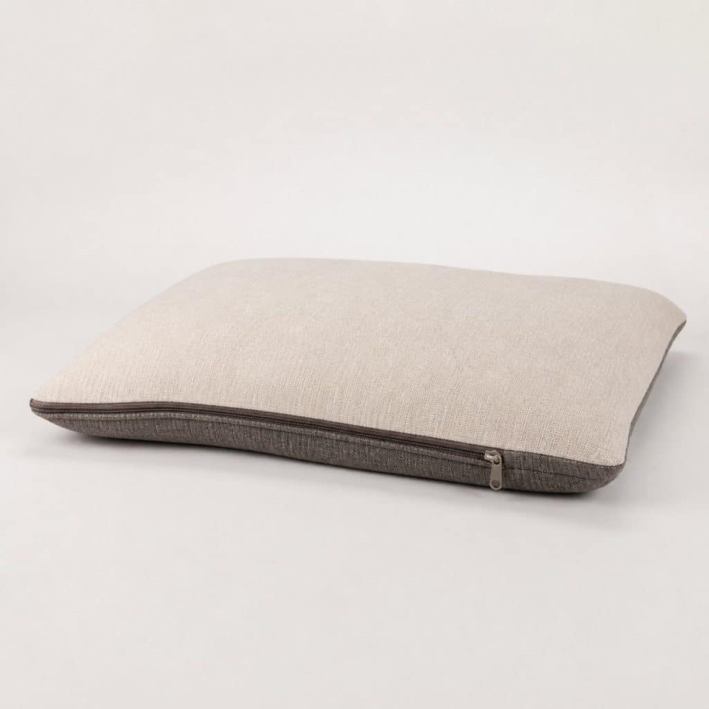 Coussin déhoussable pour panier de chat, vue de face