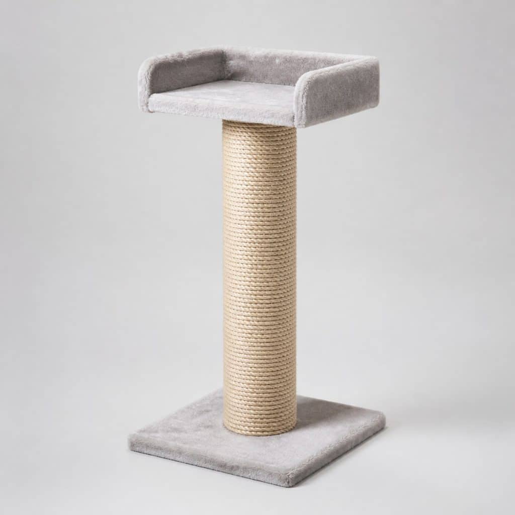 Griffoir vertical avec petite plateforme d'observation, vue produit