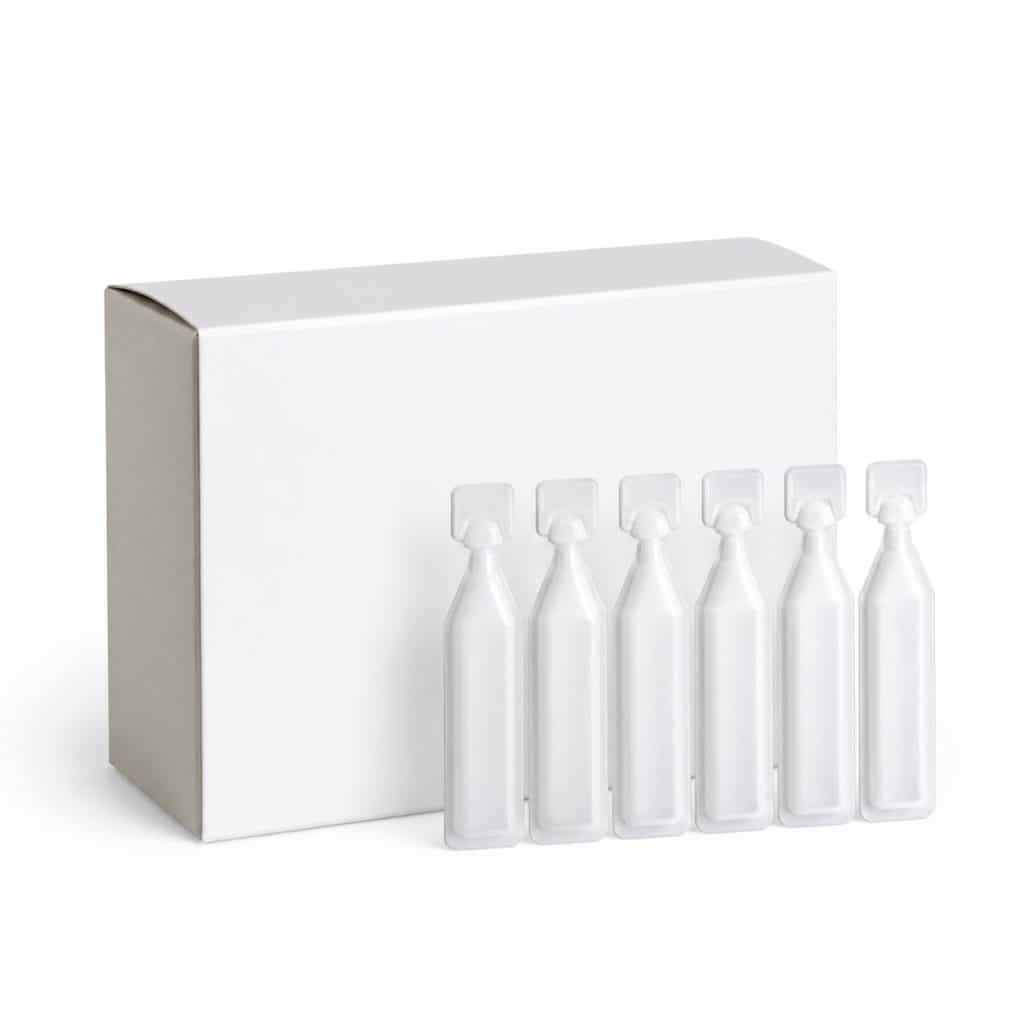 Boîte de six pipettes antiparasitaires pour chaton, packshot sur fond blanc